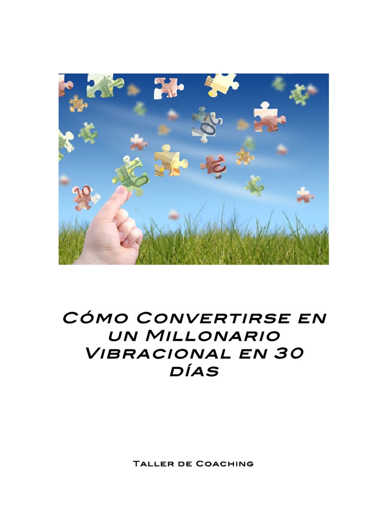 Como Convertirse en Un Millonario Vibracional en 30 Dias | PDF | Fuerza ...