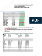 Teste Excel Exercico Canalização