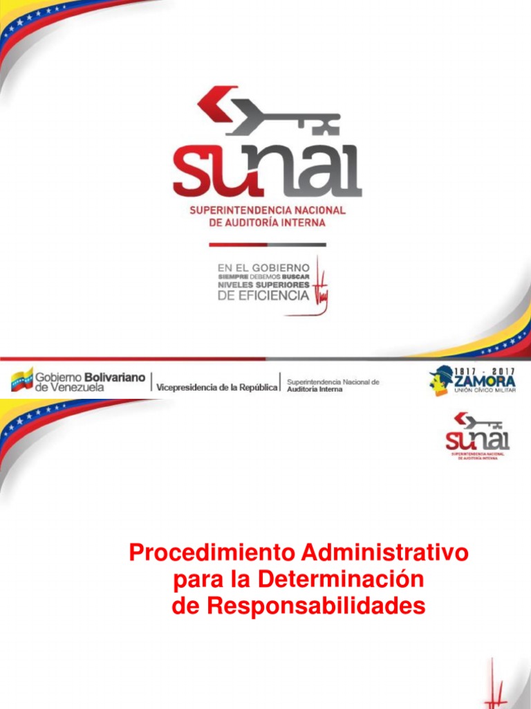 Presentacion SUNAI Determinación de Responsabilidades-1 PDF | PDF