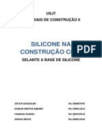 Selantes de silicone em construção civil