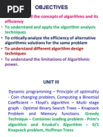 Greedy Appraoch and Dynamic Programming