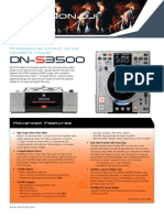DN-S3500 Datasheet