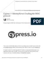 Cypress - IdentityServer - Cracking The OIDC Protocol - by Dev Shah - Tenets - Medium