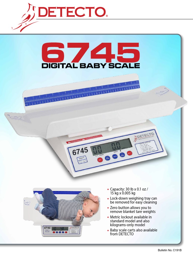 Digital Baby Scale 6745