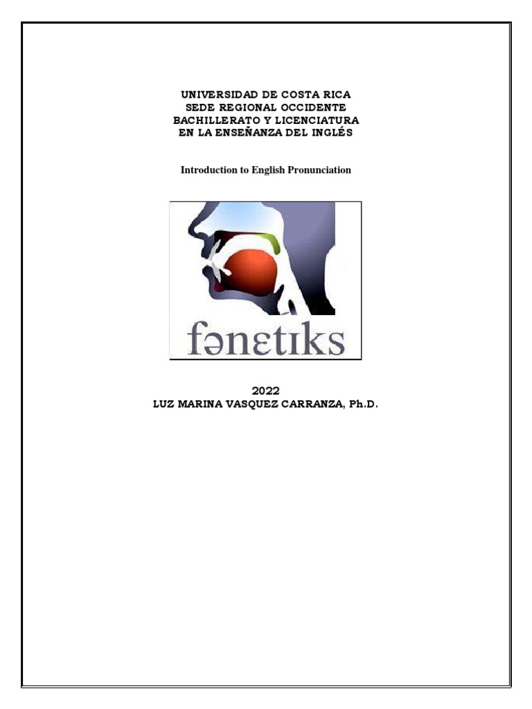 A Comprehensive Guide To English Pronunciation Analyzing Consonant And