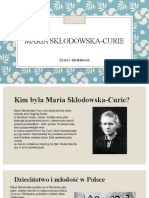 Maria Skłodowska-Curie 7 Klasa