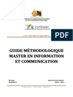Guide de Redaction M2 Information Et Communication PDF