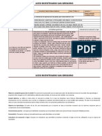 Planificación 4° Ciencias Naturales Unidad 0 