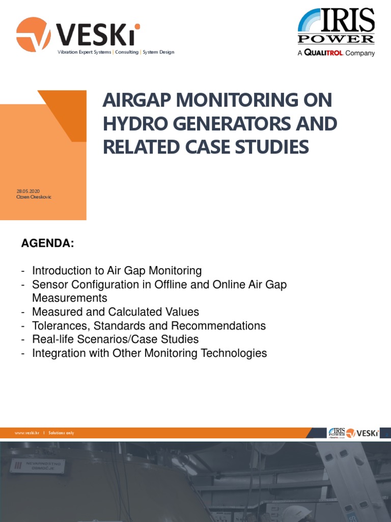 Air Gap Monitoring for Hydro Generators | PDF | Electric Generator ...