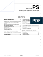 Power Steering System: Section