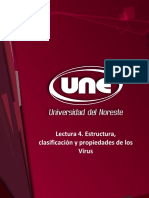 Lectura 4. Estructura, Clasificación y Propiedades de Los Virus