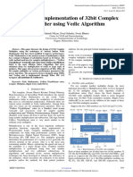 Design and Implementation of 32bit Complex Multiplier Using Vedic Algorithm IJERTV4IS030821