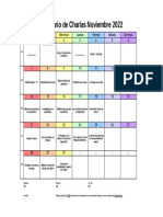 Calendario de Charlas Nov-2022