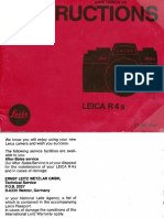 Leica r4s