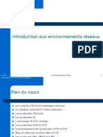 L2 - 1 Introduction Aux Environnements Réseaux PDF