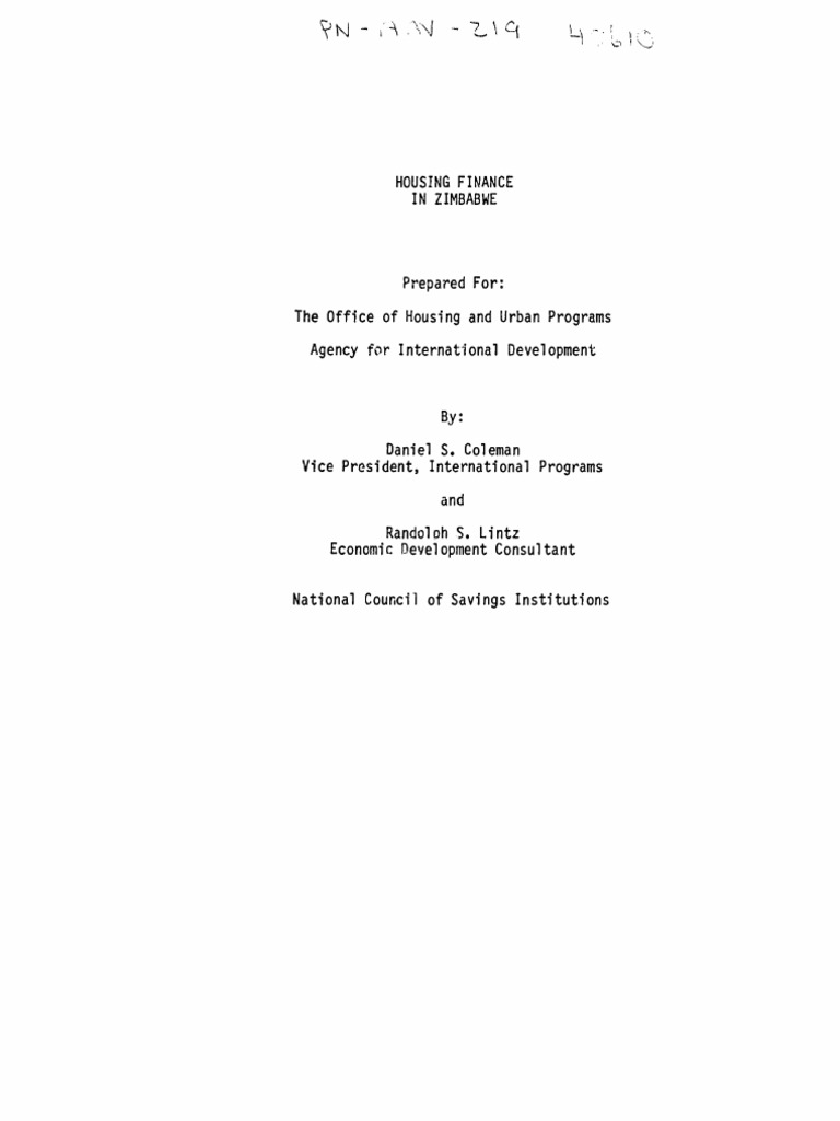Zimbabwe Banks PDF | PDF | Banks | Loans