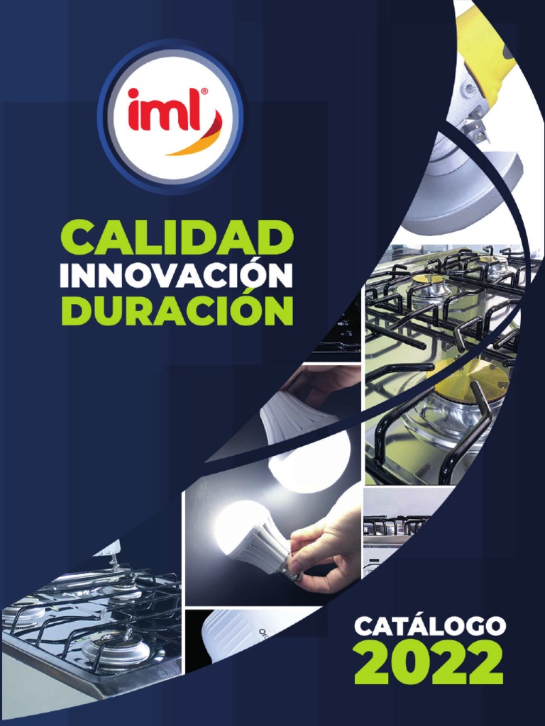 Catálogo 2022 Iml PDF Estufa de cocina Diodo emisor de luz