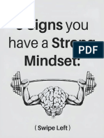 Have a Strong Mindset 