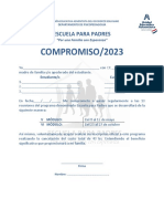 Compromiso Escuela para Padres 2023 PDF