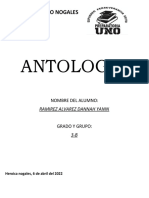 ANTOLOGIA