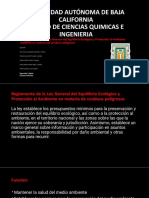 2.4 Reglamento de La Ley General Del Equilibrio Ecológico y Protección Al Ambiente (LGEEPA) en Materia de Residuos Peligrosos