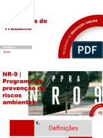 NR-9 PPRA segurança riscos ambientais