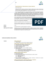 Dosificación Modalidad A Distancia 2023-2: Nombre de La Asignatura Asesor Presentación Del Asesor