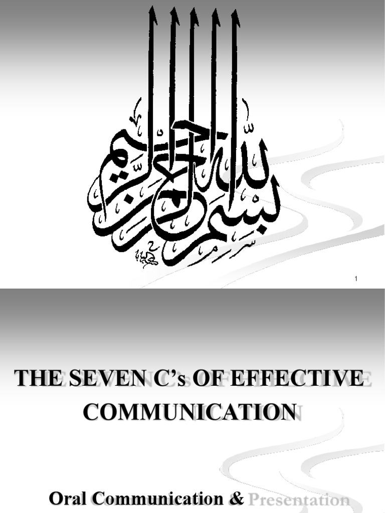 7cs of Communication | Download Free PDF | Word | Communication