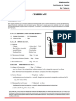 Ficha Tecnica Co2 5KG