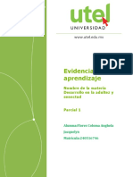 Desarrollo en La Adultez y Senectud - Parcial 1 - P