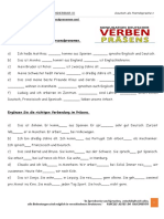 A1 Prasens Personanpronomen Und Verbendungen Grammatikerklarungen Grammatikubungen - 98628