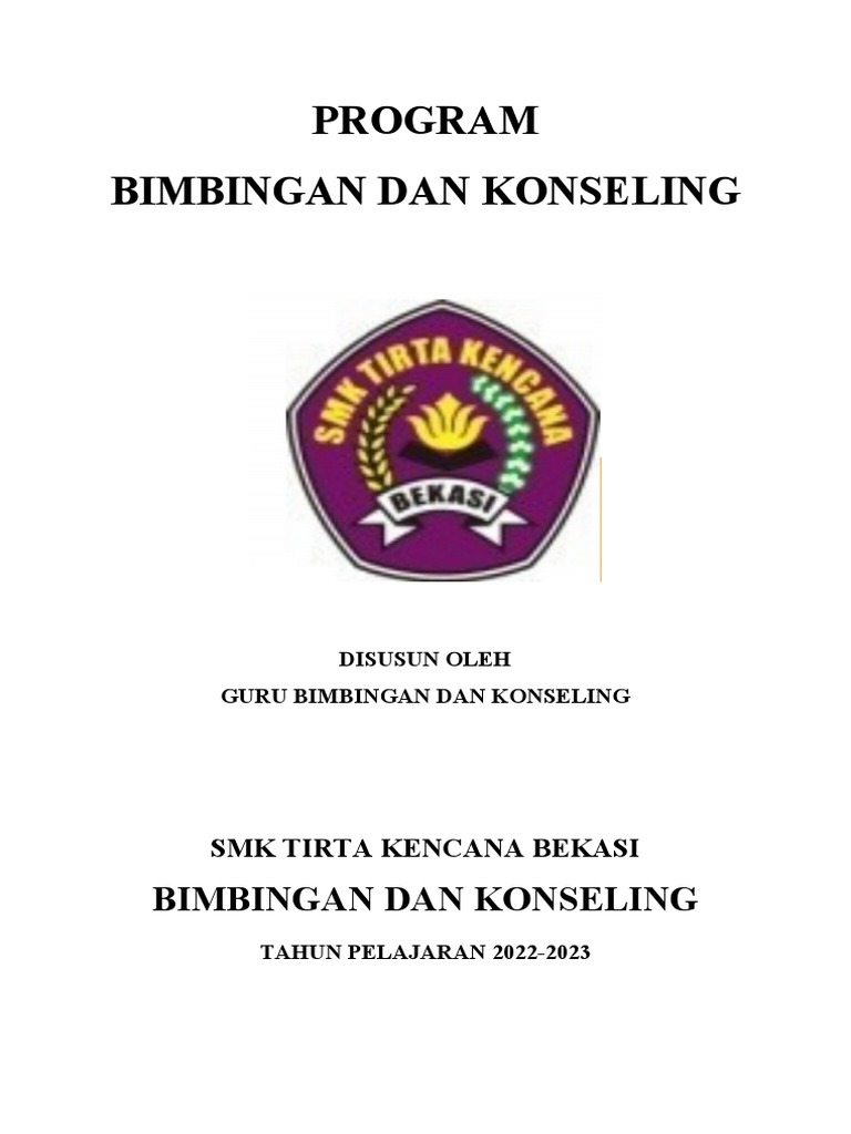 Program BK SMK Tirta Kencana 2022-2023 | PDF