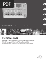 X32 Manual Español