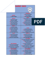 CALENDARIO 2023 FUMISEGURIDAD - Odt