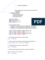 Crea tabla Profesores SQL