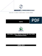 Informe de Cultura Organizacional PDF