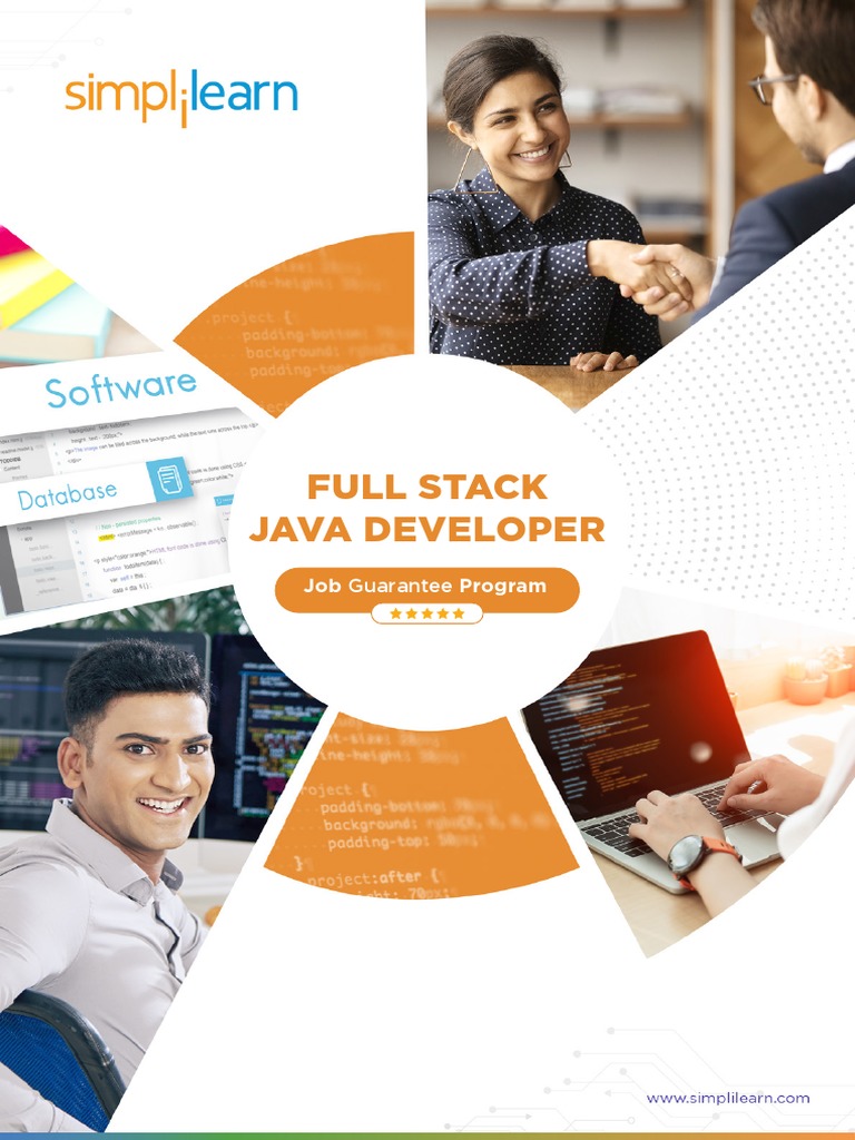 Simplilearn Full Stack Java Course Overview | PDF | Spring Framework ...