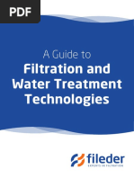 A Guide To Filtration and Water Treatment Technologies