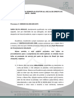 Banco descumpre ordem judicial e causa danos