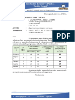 OFICIO #016-2023 Reporte de Vacantes