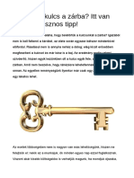 Beletort A Kulcs A Zarba PDF