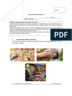 Evaluación Diagnóstica Artes Visuales 6°