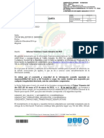 Republica de Colombia Gobernación de Santander: Carta