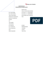 Constancia Transferencia Mismo Banco PDF
