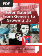 Sarah Hill Peter Gabriel From Genesis To Growing Up PDF | PDF