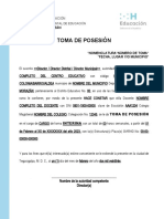 2023 Toma de Posesion Nombramiento Interino