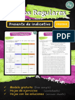 LosVerbosRegularesEjerciciosySolucionesFREEBIE 1 PDF