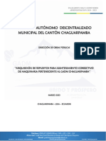Gobierno Autónomo Descentralizado Municipal Del Cantón Chaguarpamba