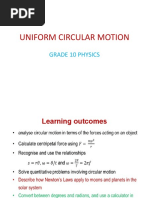 Uniform Circular Motion