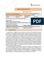 Programa Historia Argentina CS 2022 PDF